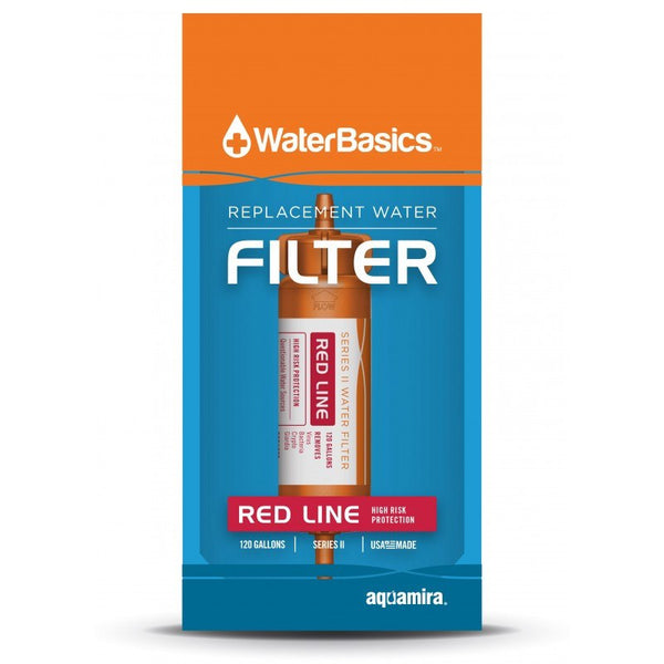 Aquamira WaterBasics Red Line Emergency Filter