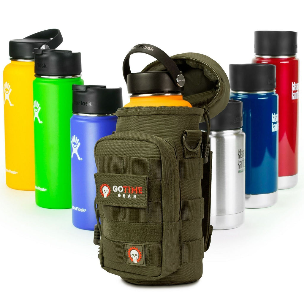 Bottle Holder For 22 oz. Bottle Attaches To Your Belt Or Fanny pack Or  Backpack Made In USA.